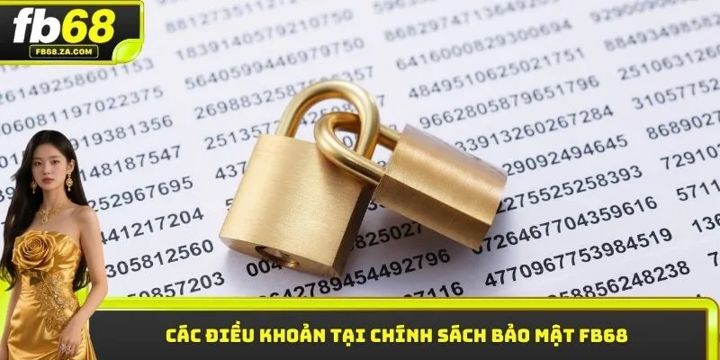 Các điều khoản tại chính sách bảo mật FB68