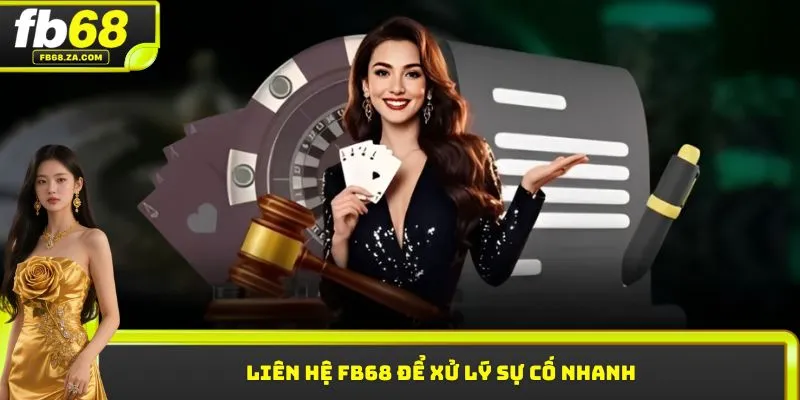 Liên hệ FB68 để xử lý sự cố nhanh